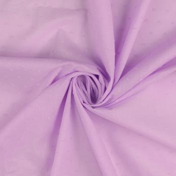 Dobby Voile - uni, flieder